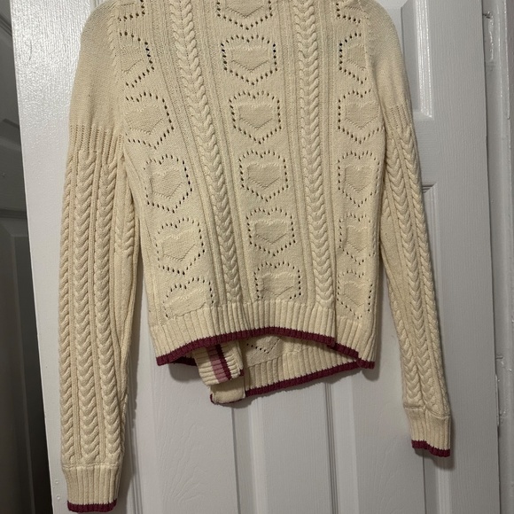 Anthropologie Maeve Asymmetrical Cardigan Sweater - Picture 2 of 4